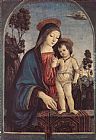 Famous Child Paintings - The Virgin and Child